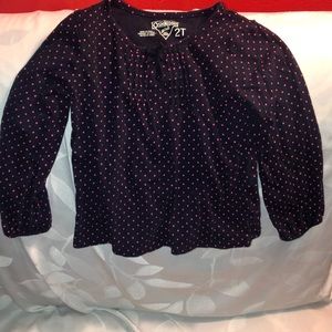 Oshkosh long sleeve shirt 2t
